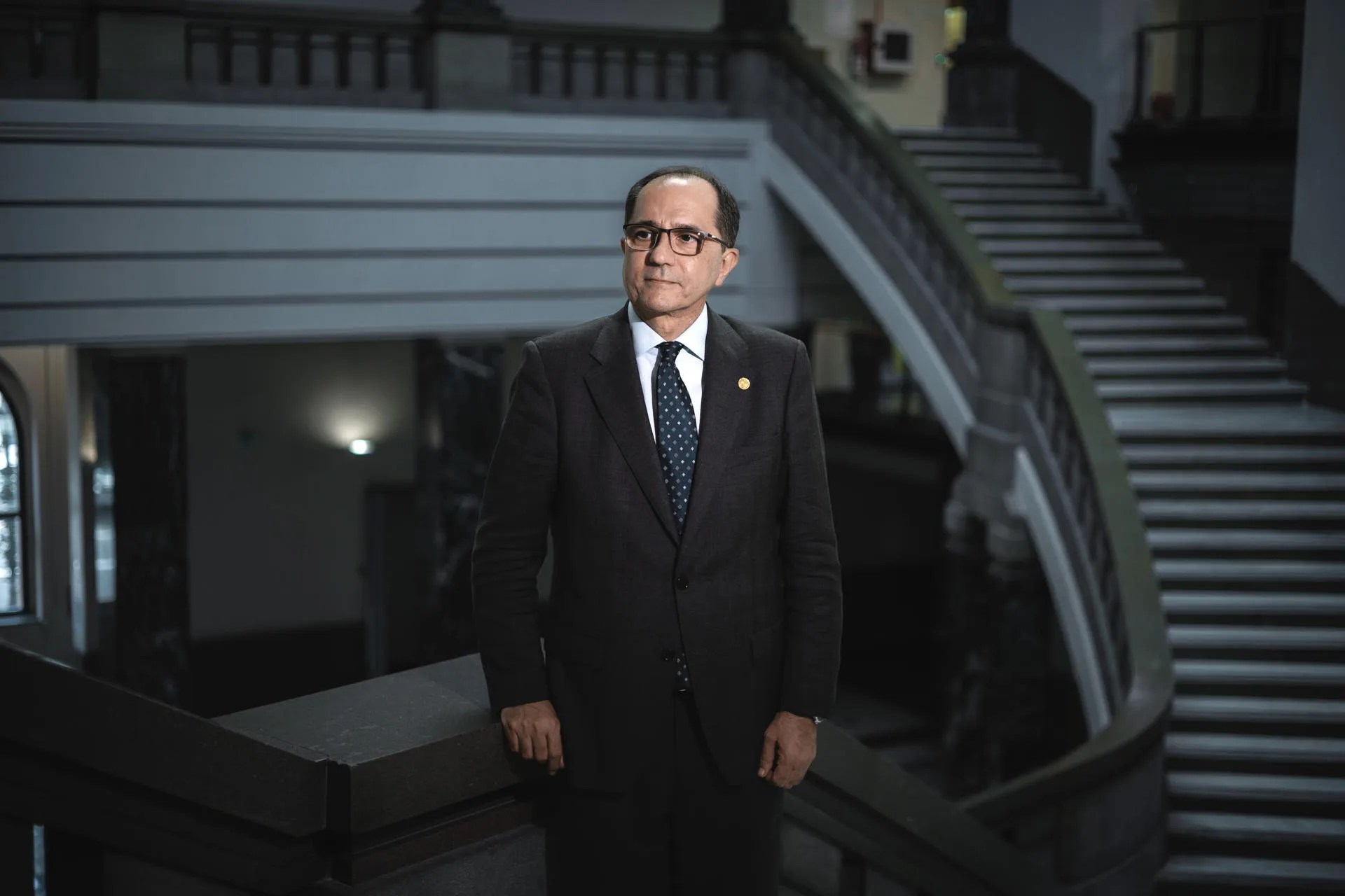 El rector de la Universitat de Valencia (UV), Juan Luis Gandía Cabedo. EFE/ Biel Aliño