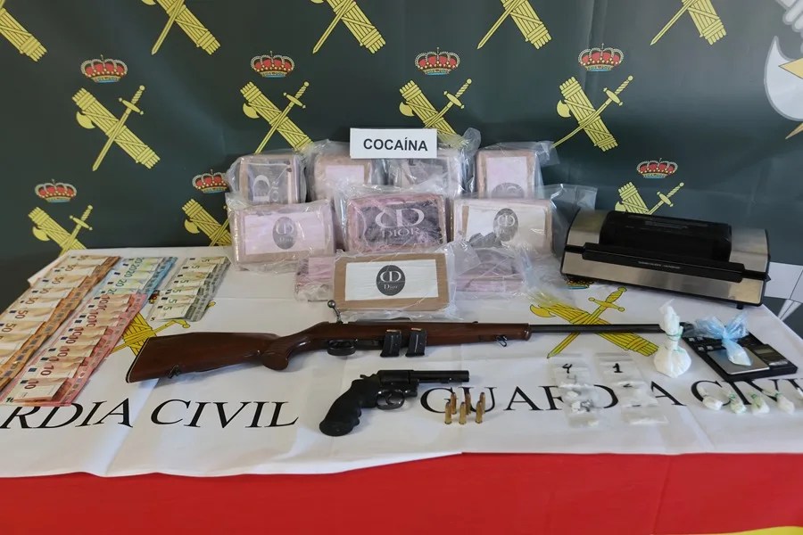 Presentación de la operación 'Randal', especialmente relevante contra el narcotráfico y la delicuencia organizada