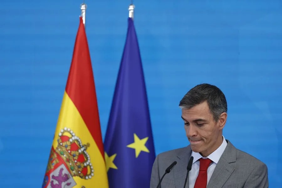 El presidente del Gobierno, Pedro Sánchez, hace balance este martes de un difícil curso político.