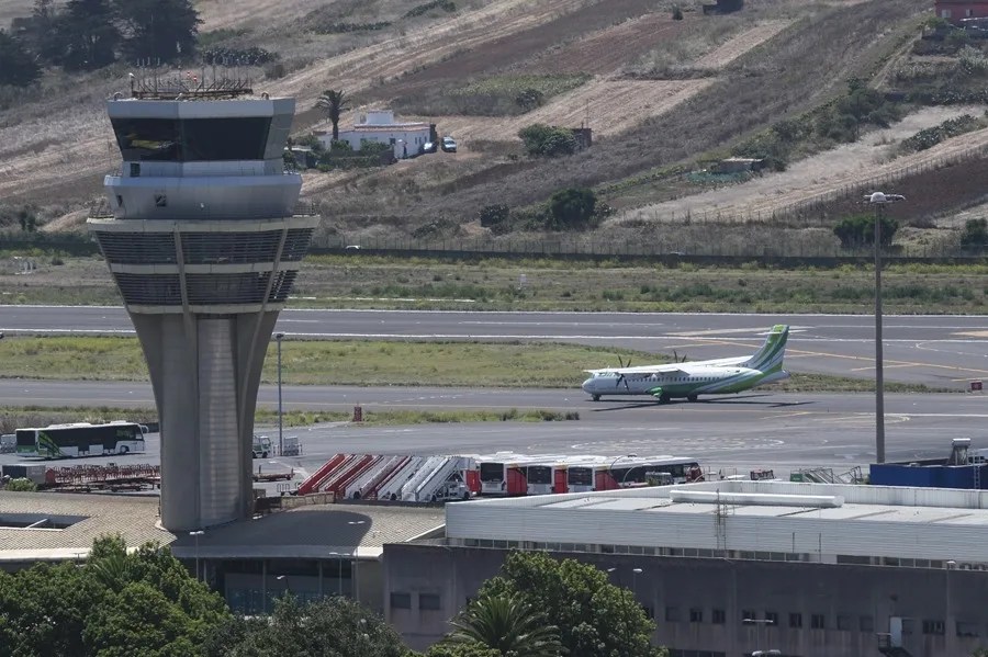 En la imagen, el aeropuerto de Tenerife Norte, Ciudad de La Laguna.