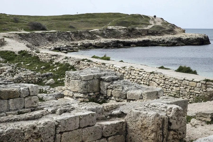 La ciudad de Quersoneso, en la Crimea ocupada por Rusia, declarada Patrimonio en Peligro