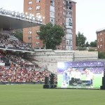 Estadio de Vallecas, en Madrid.