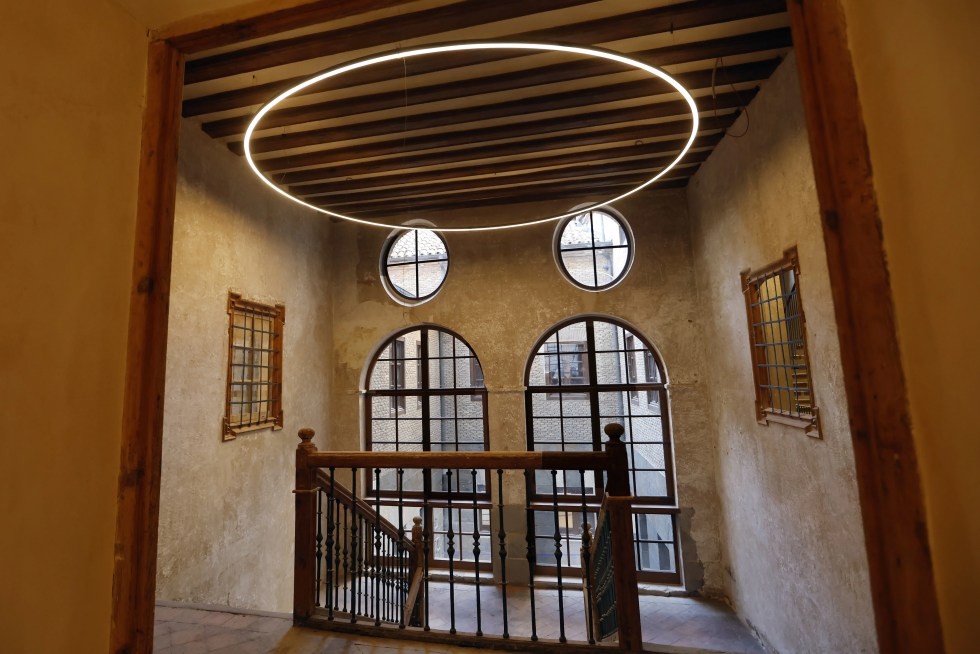 Imagen de archivo del Palacio de Rozalejo, que esta semana se estrena como Espacio de Memoria y Convivencia de Navarra