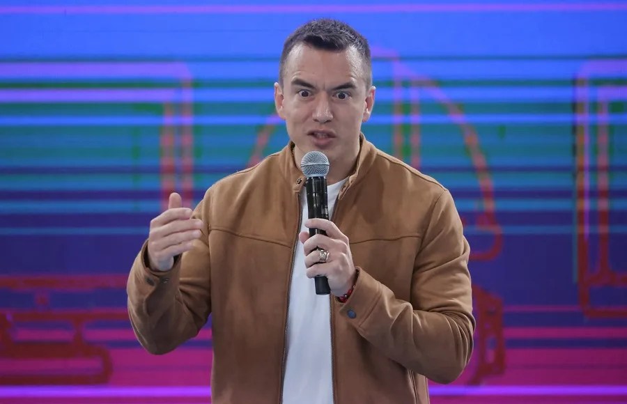 Daniel Noboa anuncia el despliegue de 4.000 policías y militares en Quito para reforzar la seguridad