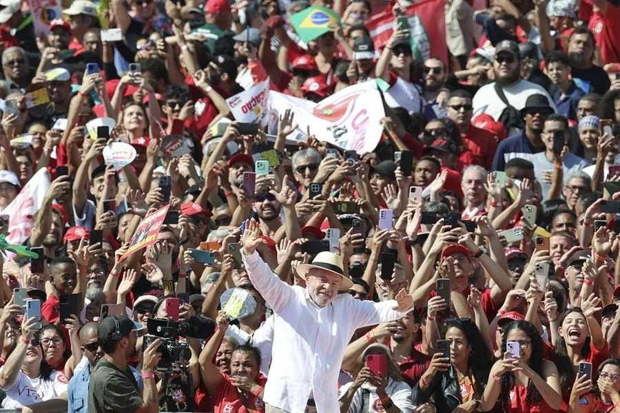 Lula lanza su campaña con un discurso enfocado en la seguridad y los programas sociales