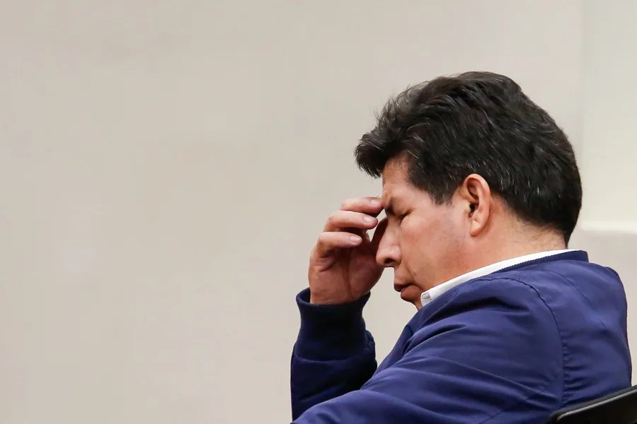 El expresidente de Perú Pedro Castillo exige su libertad inmediata en una audiencia de hábeas corpus