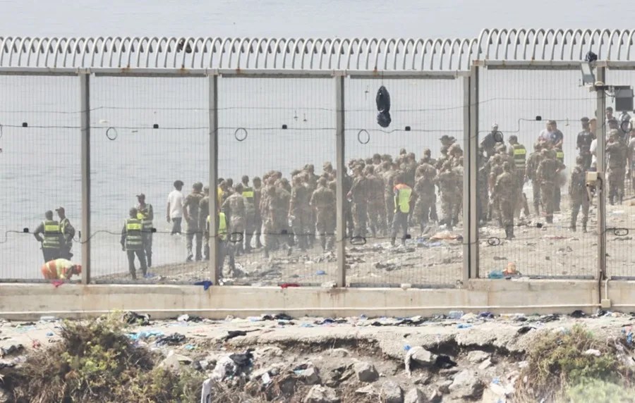 Denuncias y peticiones de información de desaparecidos en la entrada masiva a Ceuta