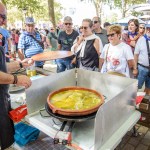BILBAO, 28/08/2026.- El certamen gastronómico de bacalao al pil pil es uno de los actos programados para este viernes con motivo de la Aste Nagusia o Semana Grande de Bilbao. EFE/Javier Zorrilla