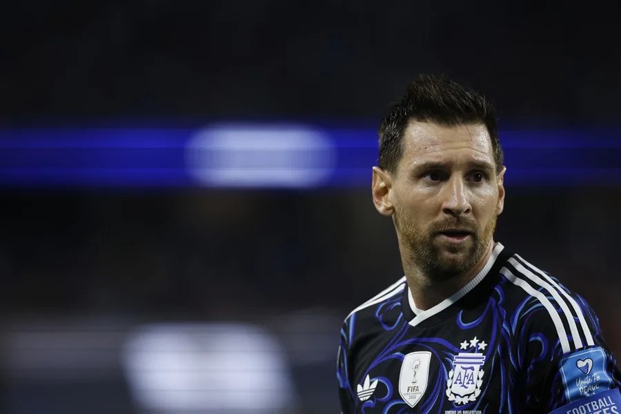 El futbolista argentino Lionel Messi.