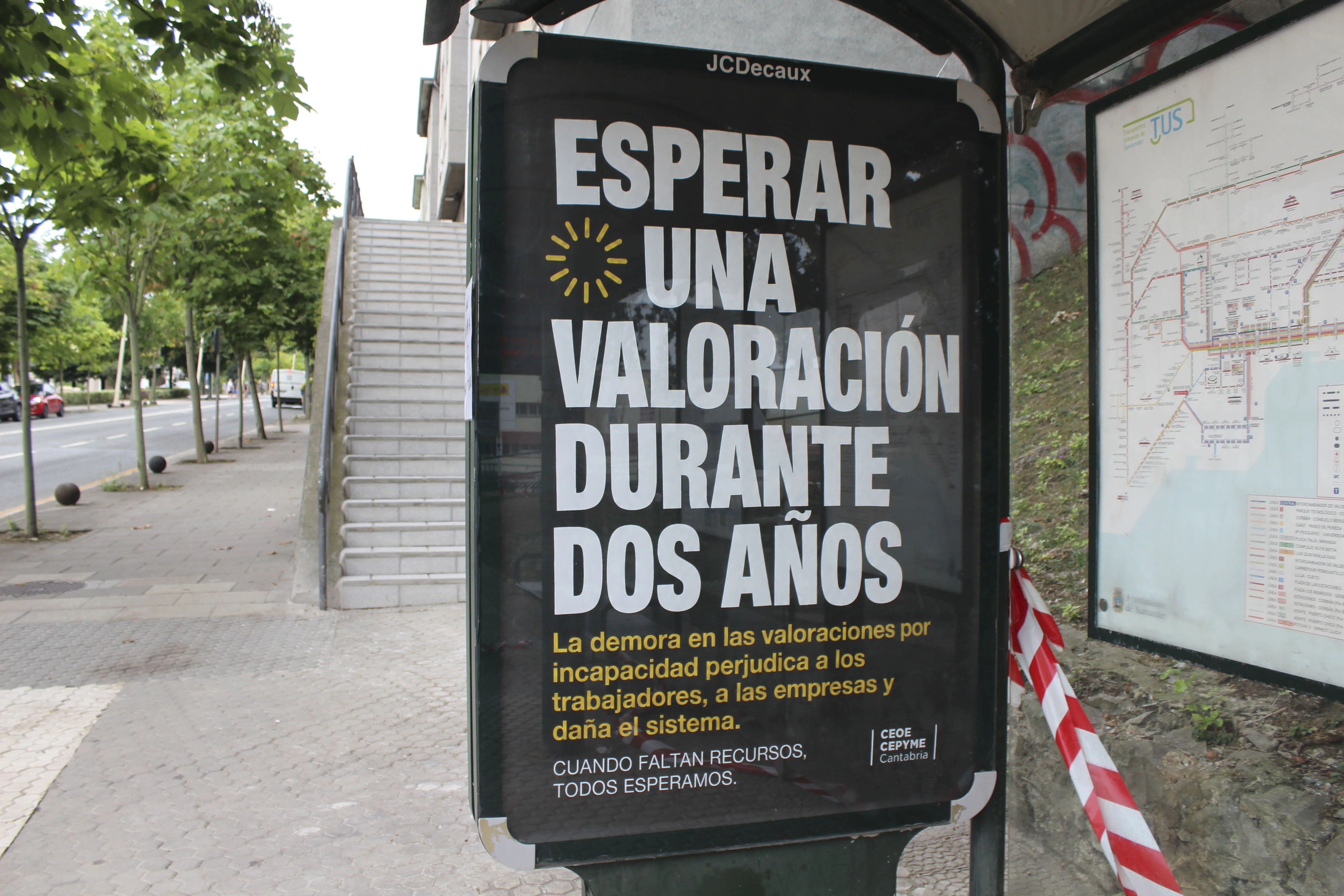 Nueva campaña frente al absentismo de CEOE-Cepyme de Cantabria. EFE/Eva García.