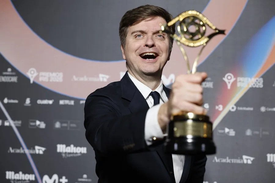 El presentador Marc Giró, que será premiado en el festival de Vitoria. EFE/ Mariscal