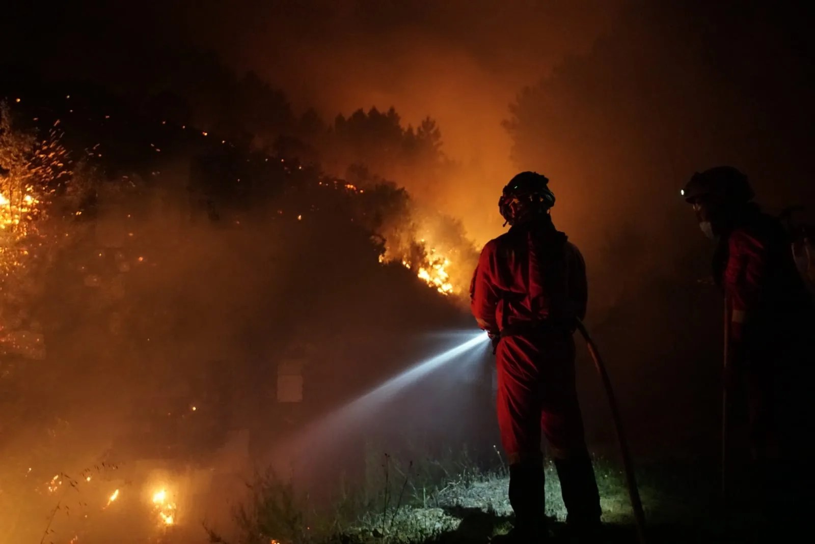 El incendio de Pinofranqueado ha asolado ya 3.700 hectáreas.EFE/Ministerio de Defensa *****SOLO USO EDITORIAL/SOLO DISPONIBLE PARA ILUSTRAR LA NOTICIA QUE ACOMPAÑA (CRÉDITO OBLIGATORIO) *****