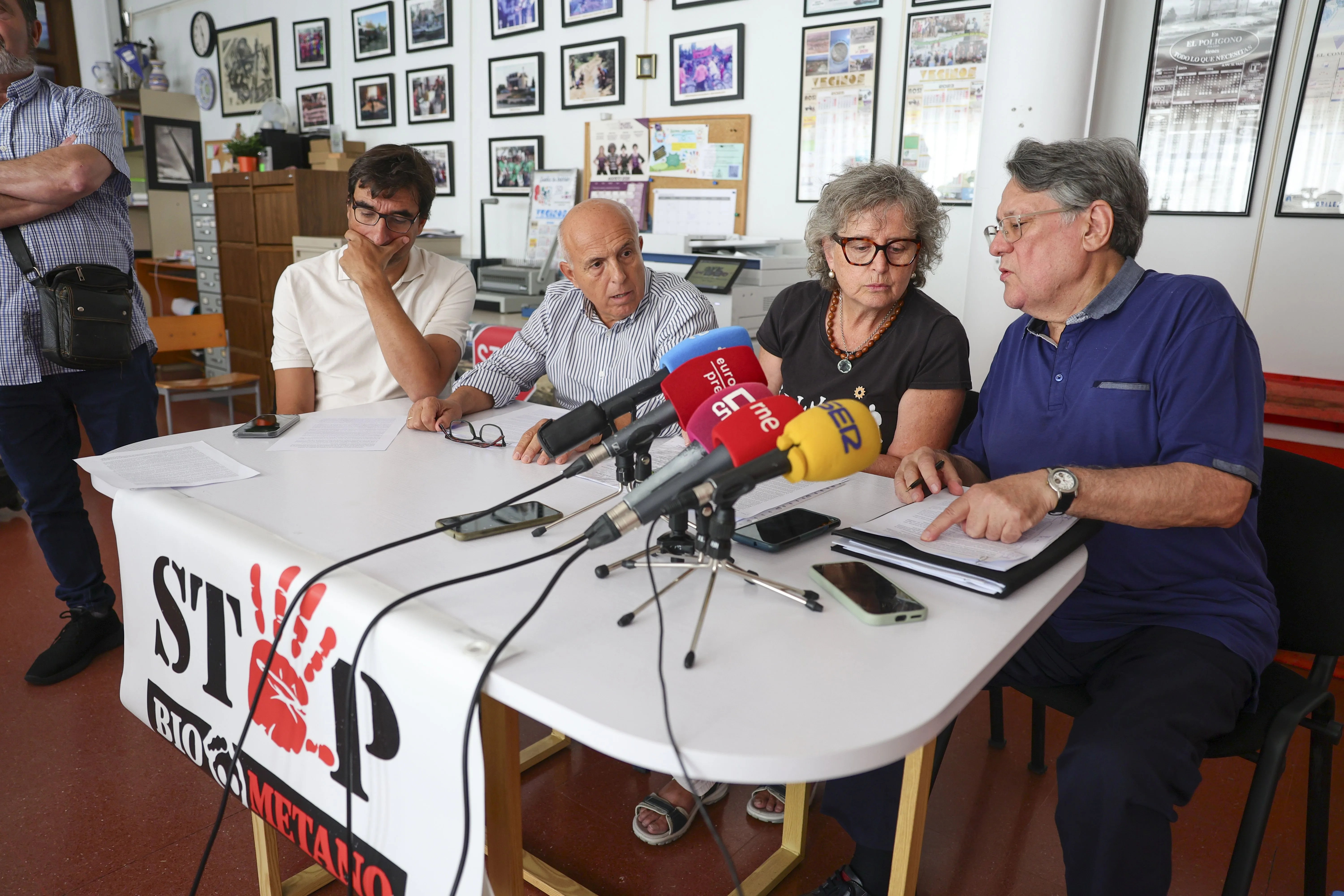 Plataformas contra plantas de biometano rechazan que la región sea tierra "de sacrificio".