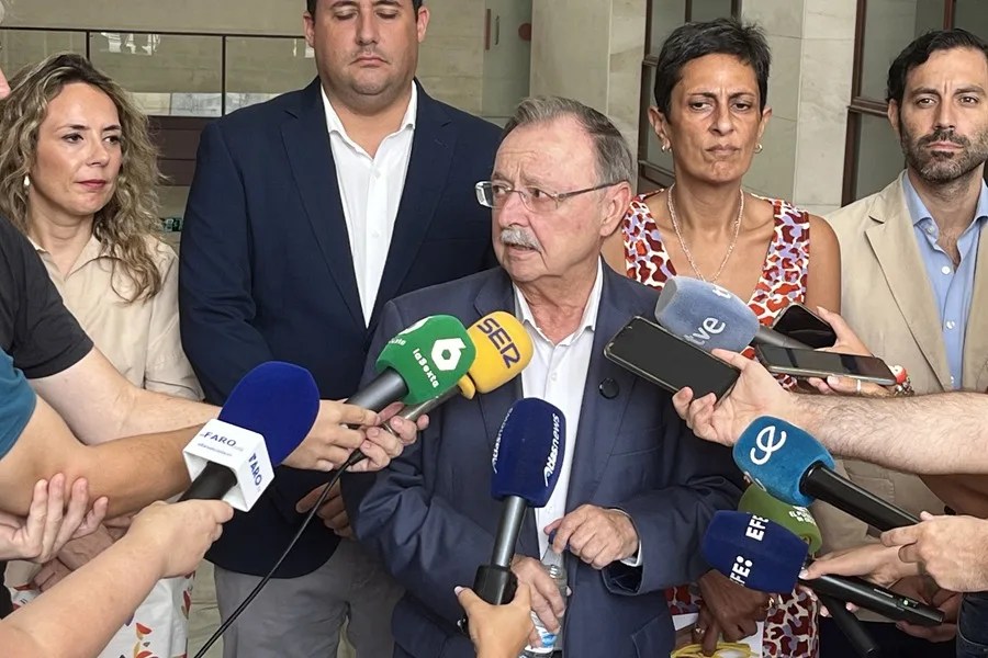 Juan Jesús Vivas, presidente de la Ciudad Autónoma de Ceuta.