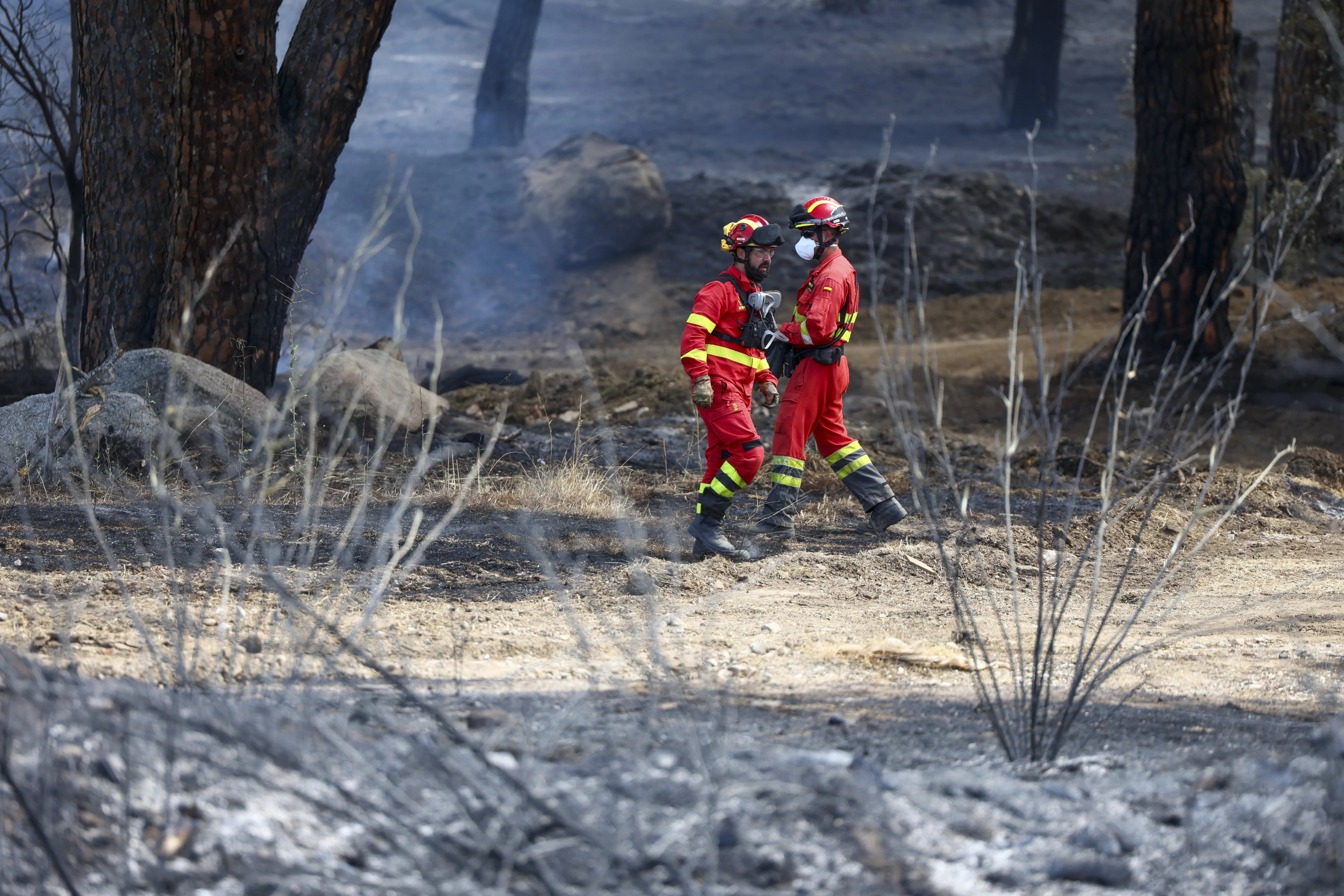 Incendio Almorox controlado