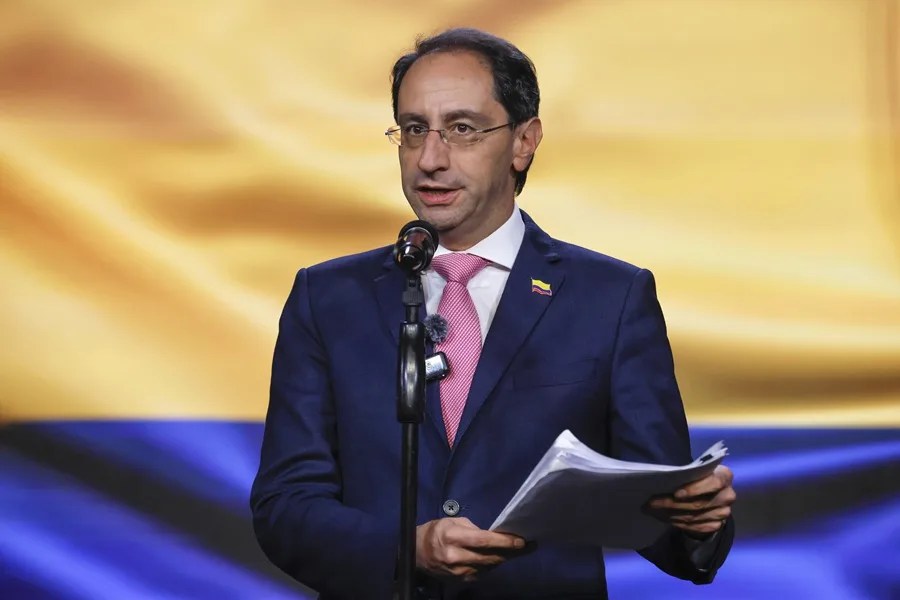 El nuevo vicepresidente de Colombia afirma que el país ha recuperado la confianza de Estados Unidos
