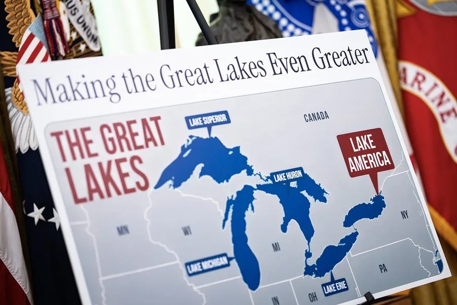 Google Maps cambia el nombre del Lago Ontario a Lago América para usuarios estadounidenses