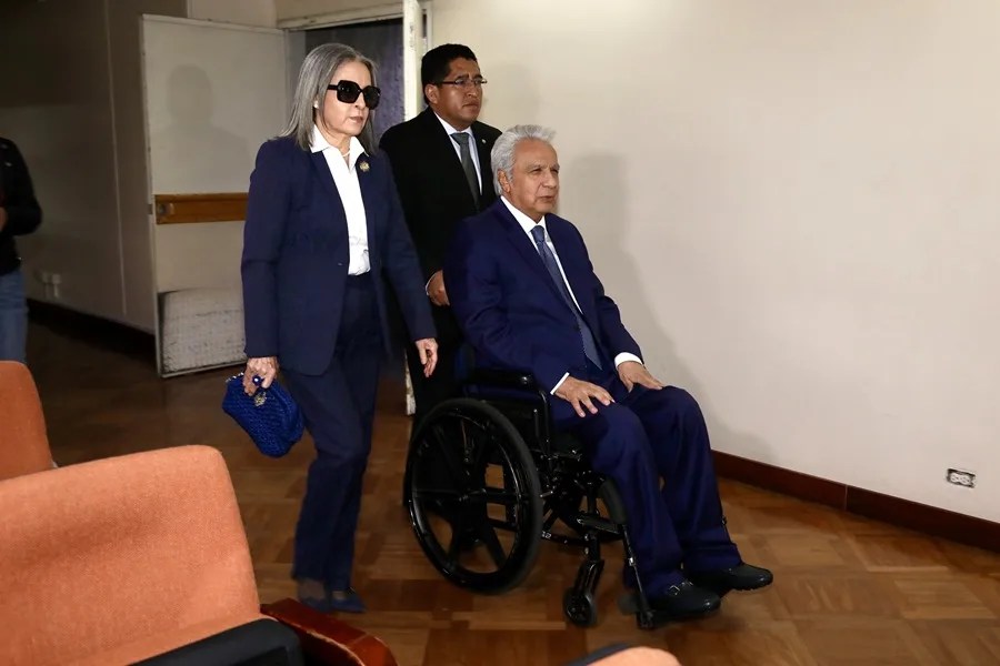 Un tribunal de Ecuador emite la sentencia del juicio al expresidente Lenín Moreno por presuntos sobornos