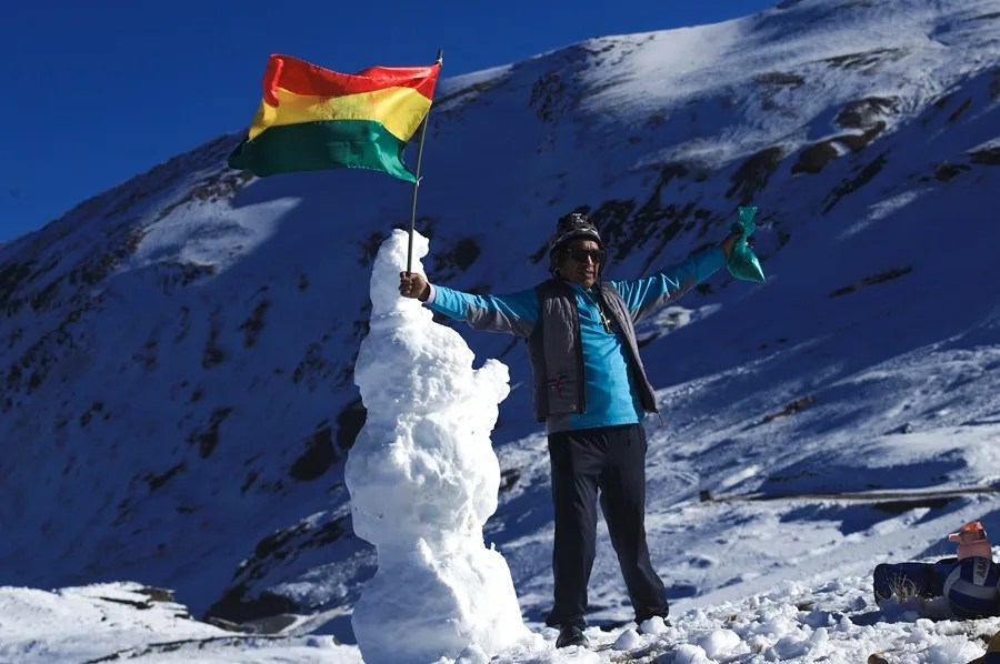 Las nevadas dejan 26.220 familias y 323 comunidades afectadas en el suroeste de Bolivia
