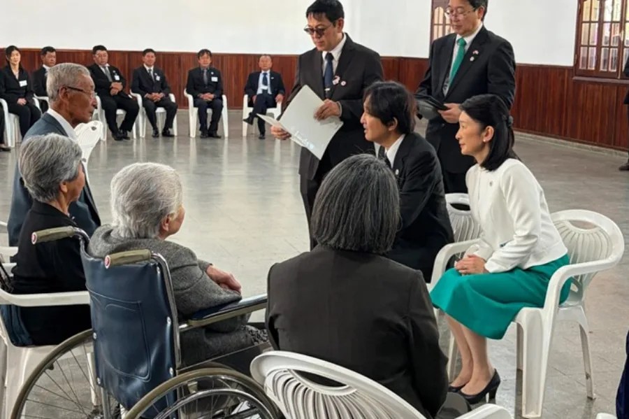 Los príncipes de Japón visitan la primera colonia fundada por inmigrantes nipones en Paraguay