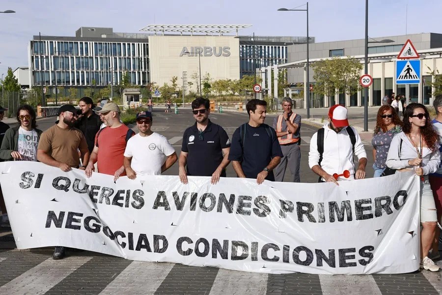 huelga airbus
