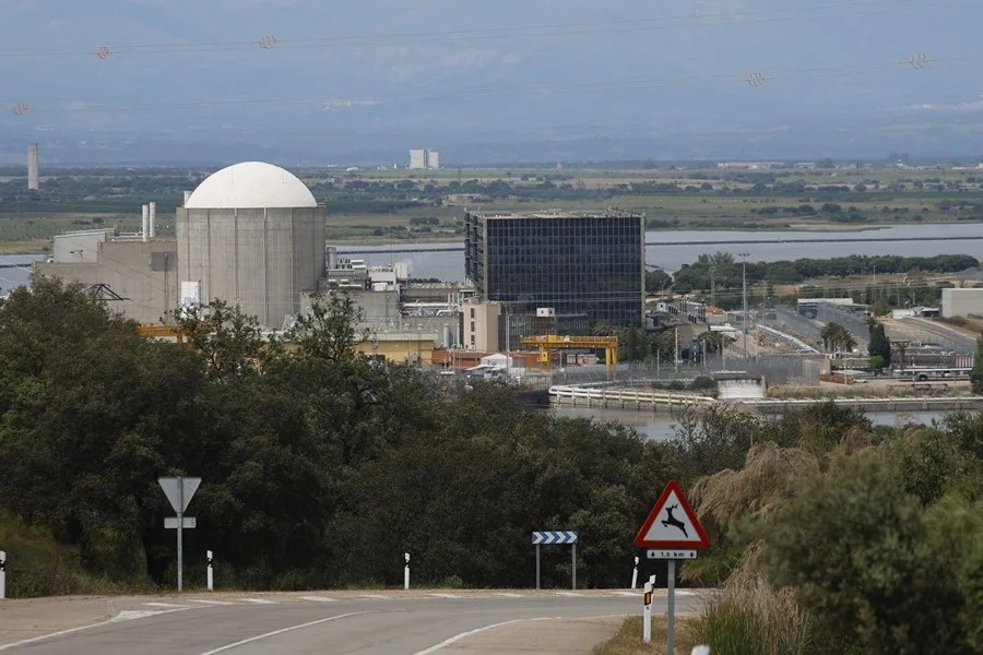 Central nuclear de Almaraz situada en la localidad cacereña de Navalmoral de la Mata.