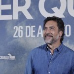 Javier Bardem posa durante el photocall de 'El ser querido'.