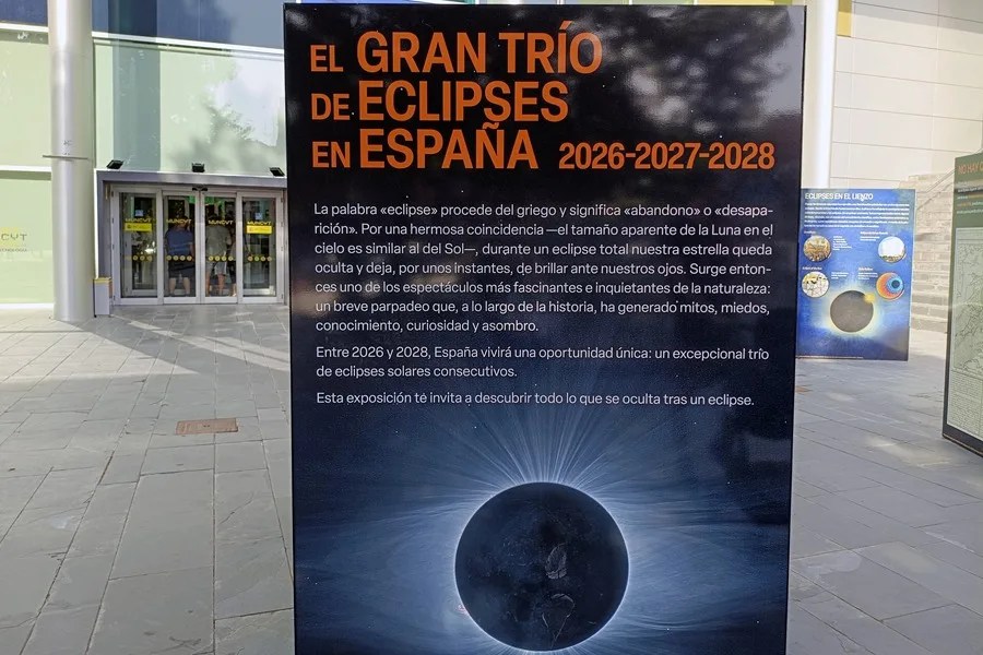 Vista del Museo Nacional de Ciencia y Tecnología (Muncyt), en Alcobendas (Comunidad de Madrid).