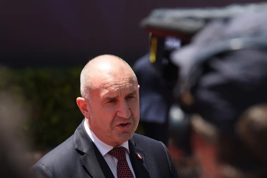 El primer ministro búlgaro, Rumen Radev.