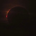 Vista del eclipse.