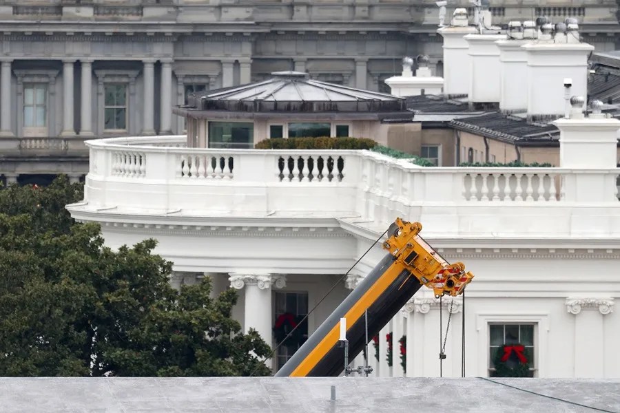 Tribunal frena las obras del Salón de Baile de la Casa Blanca hasta que Trump obtenga el permiso del Congreso