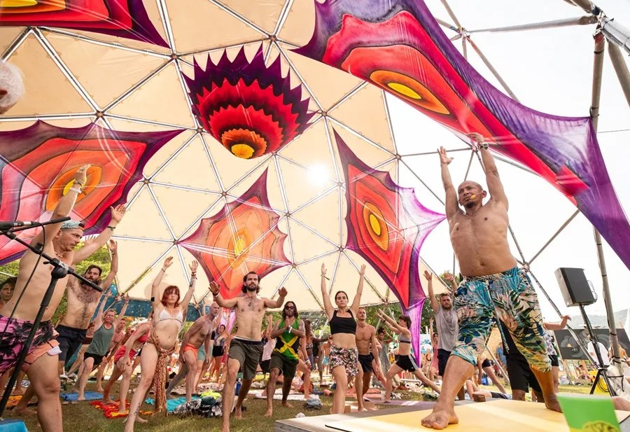 Participantes en la edición pasada del festival Rototom