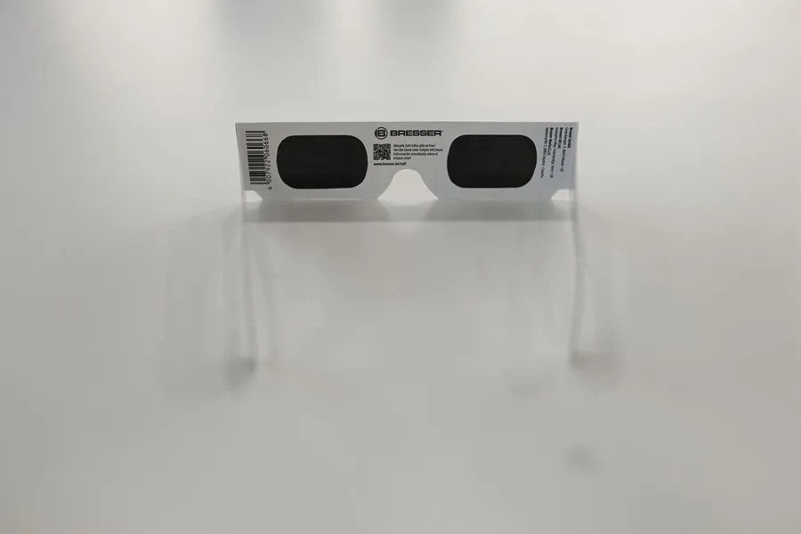 Gafas homologadas para ver el eclipse solar.