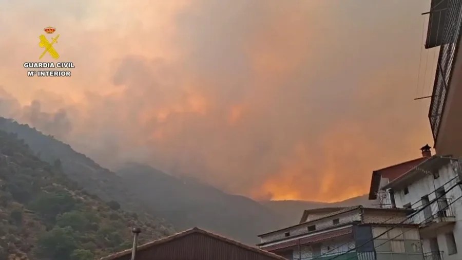 incendio Cáceres Pinofranqueado