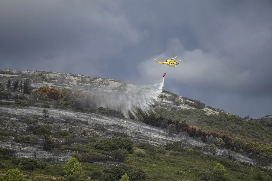 incendio Tírig Castellón
