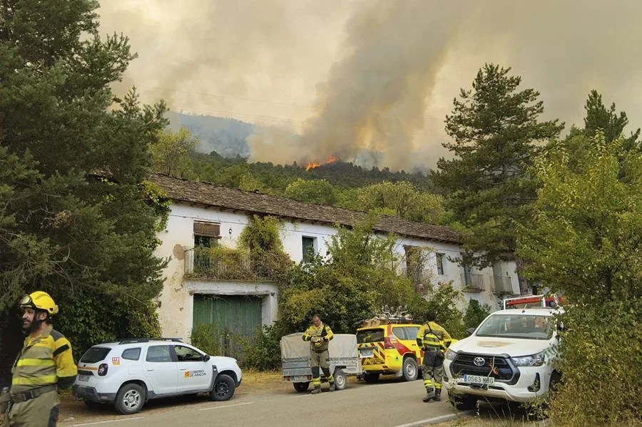 incendio Huesca