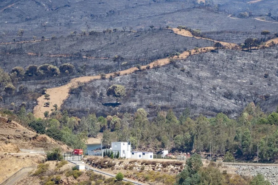 incendio Niebla Huelva estabilizado