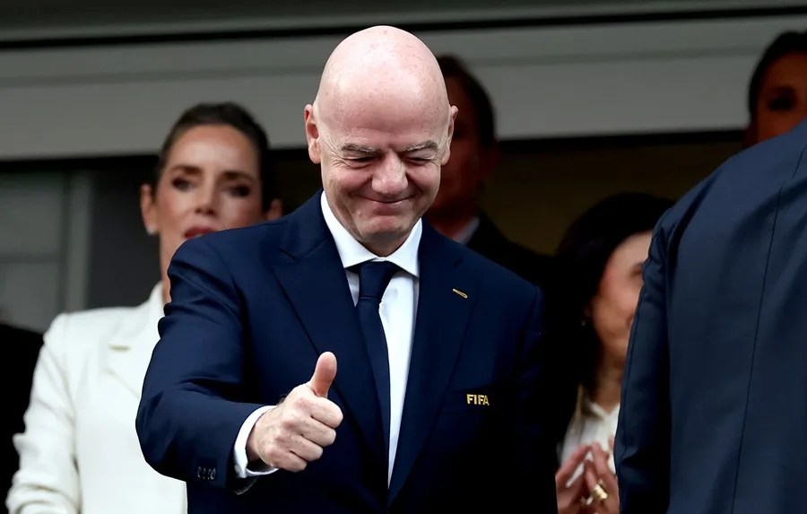El presidente de la FIFA, Gianni Infantino.