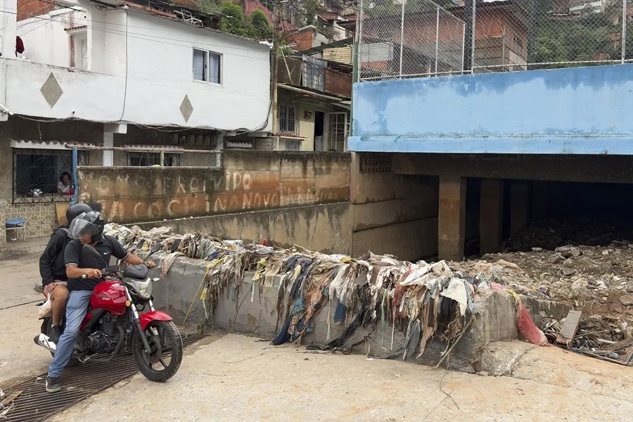 Al menos seis desaparecidos y decenas de viviendas afectadas en Venezuela por las lluvias