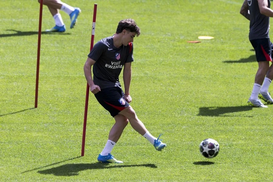 El delantero argentino del Atlético de Madrid, Julián Álvarez.