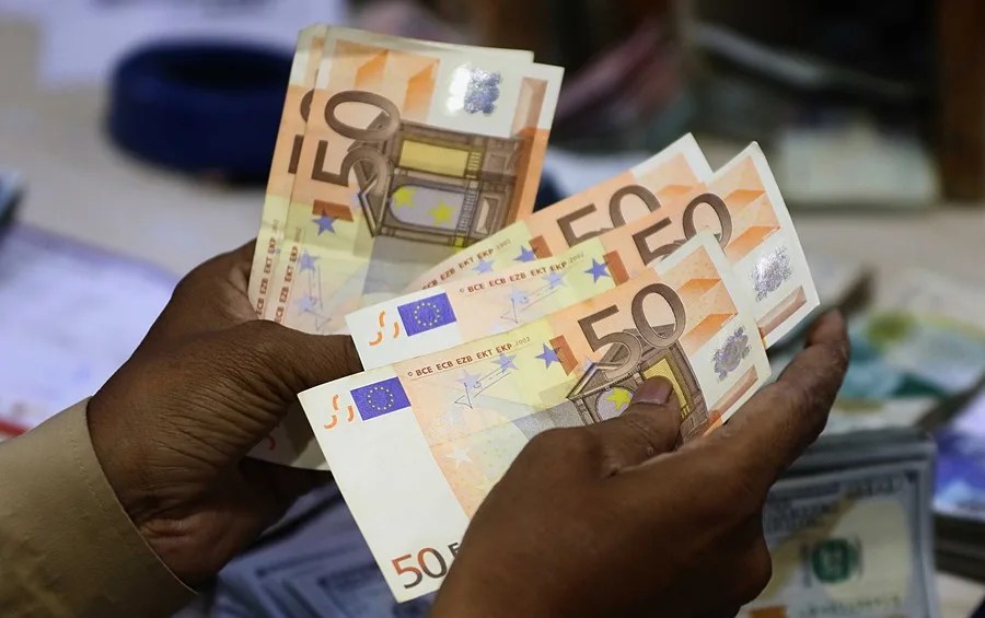 Billetes de euro