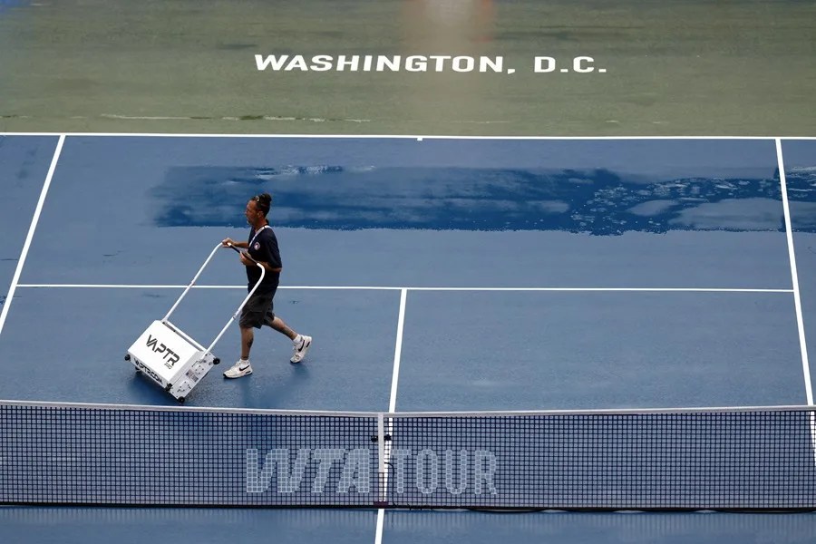El Abierto de Washington pospone sus finales al lunes por la lluvia