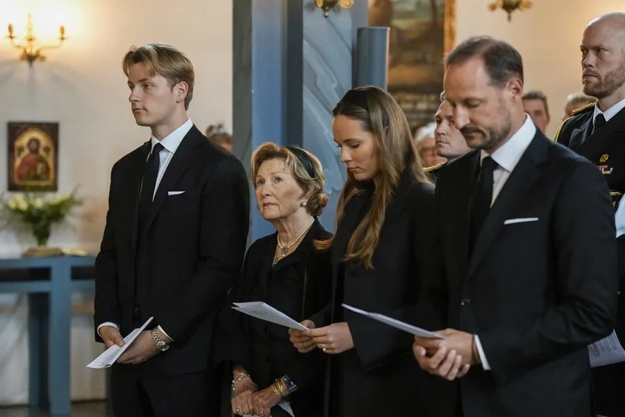 Funeral del rey Harald