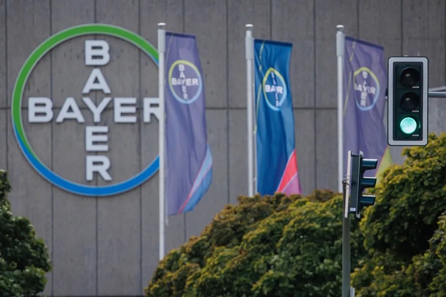 Logo de la empresa Bayer.