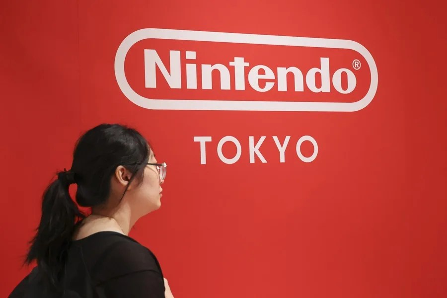 Logo de la empresa Nintendo.