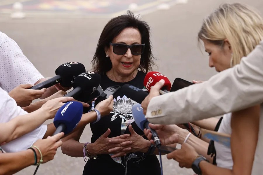 La ministra de Defensa, Margarita Robles