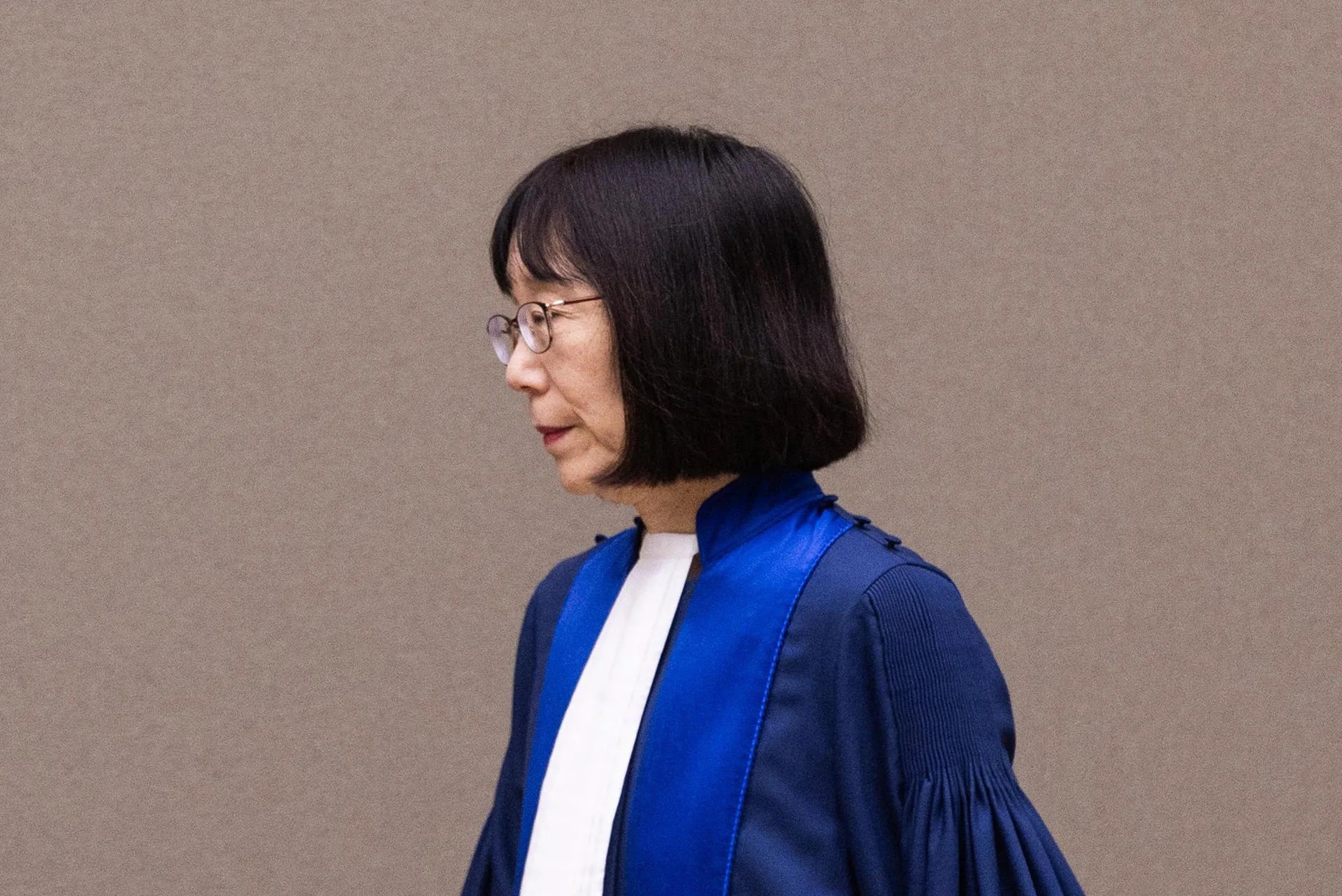 (FILE) Judge Tomoko Akane at the International Criminal Court (ICC) in The Hague (Netherlands) on Nov. 20, 2024. EFE/Eva Plevier/POOL/FILE