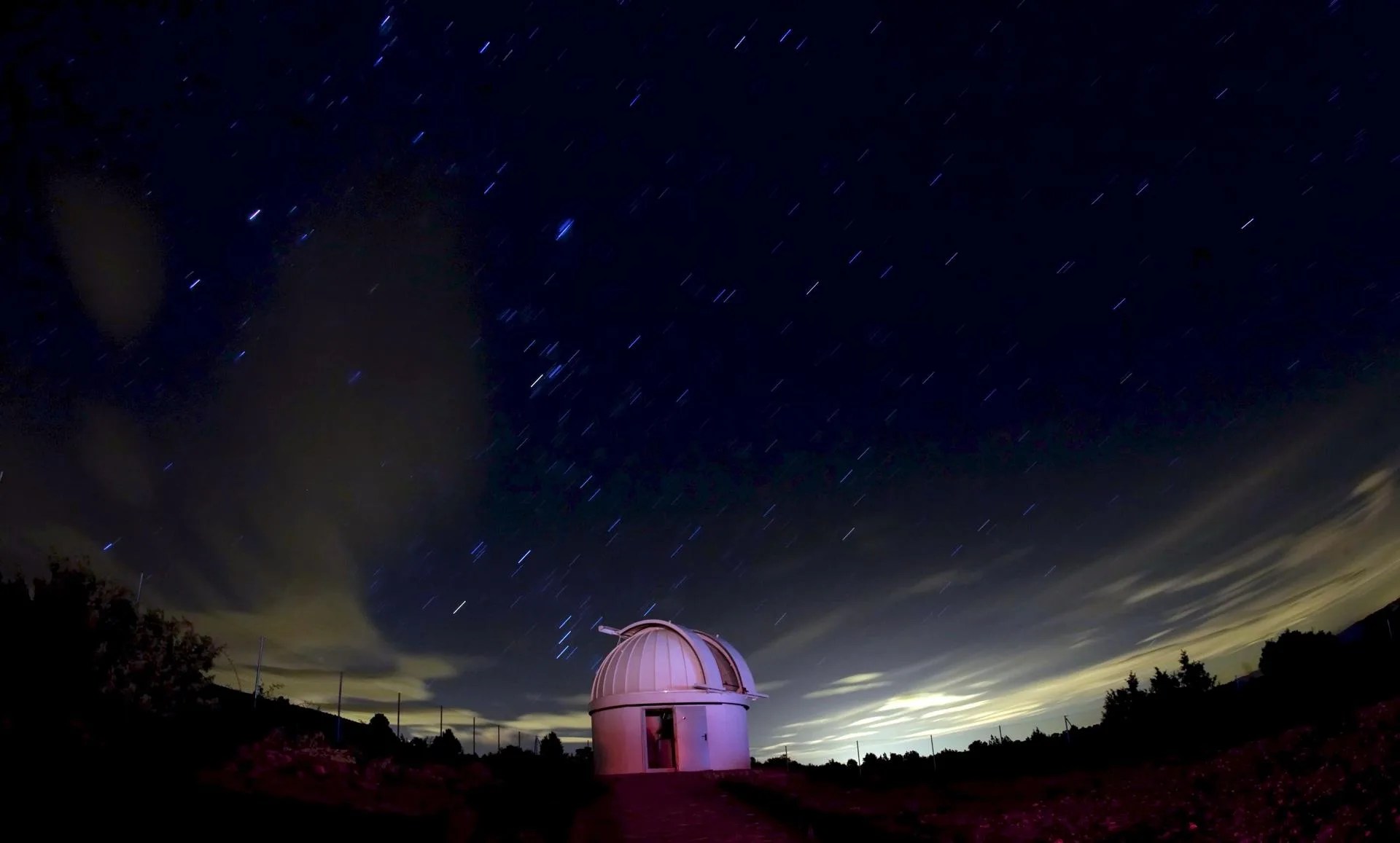 El Observatorio Astronómico de la Universitat de València en el muncipio de Aras de los Olmos (Valencia), sobre la Muela de Santa Catalina EFE ***SÓLO USO EDITORIAL***