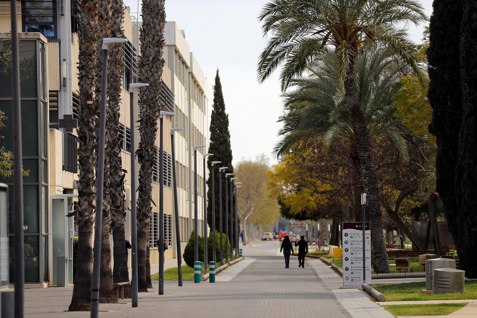 El campus de la Universidad Politécnica de València (UPV) en una imagen de archivo. EFE/Manuel Bruque