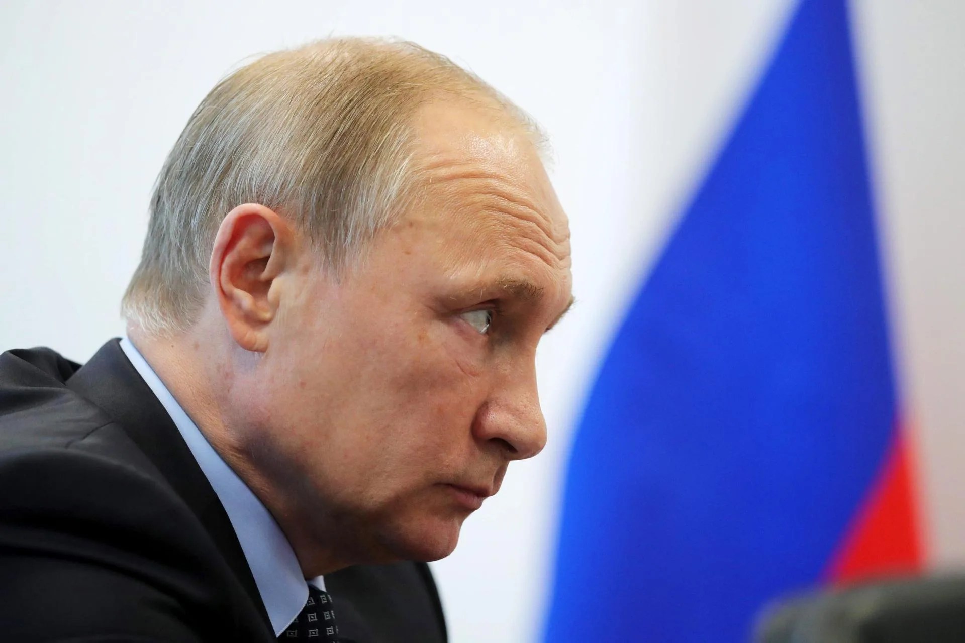 [FILE] Russian President Vladimir Putin attends a meeting with the acting head of Udmurtia, Alexander Brechalov (not pictured), in Izhevsk, Russia, today, June 27, 2017. EFE/Michael Klimentyev **MANDATORY CREDIT/POOL**[**MANDATORY CREDIT/POOL**]